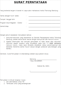 Contoh Surat Pernyataan Kebenaran Data Dan Keabsahan Dokumen Contoh Seputar Surat