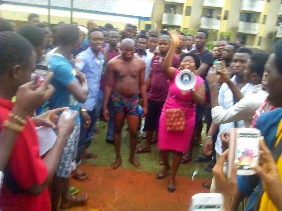 Alleged Rapist Paraded In OAU Senate Building