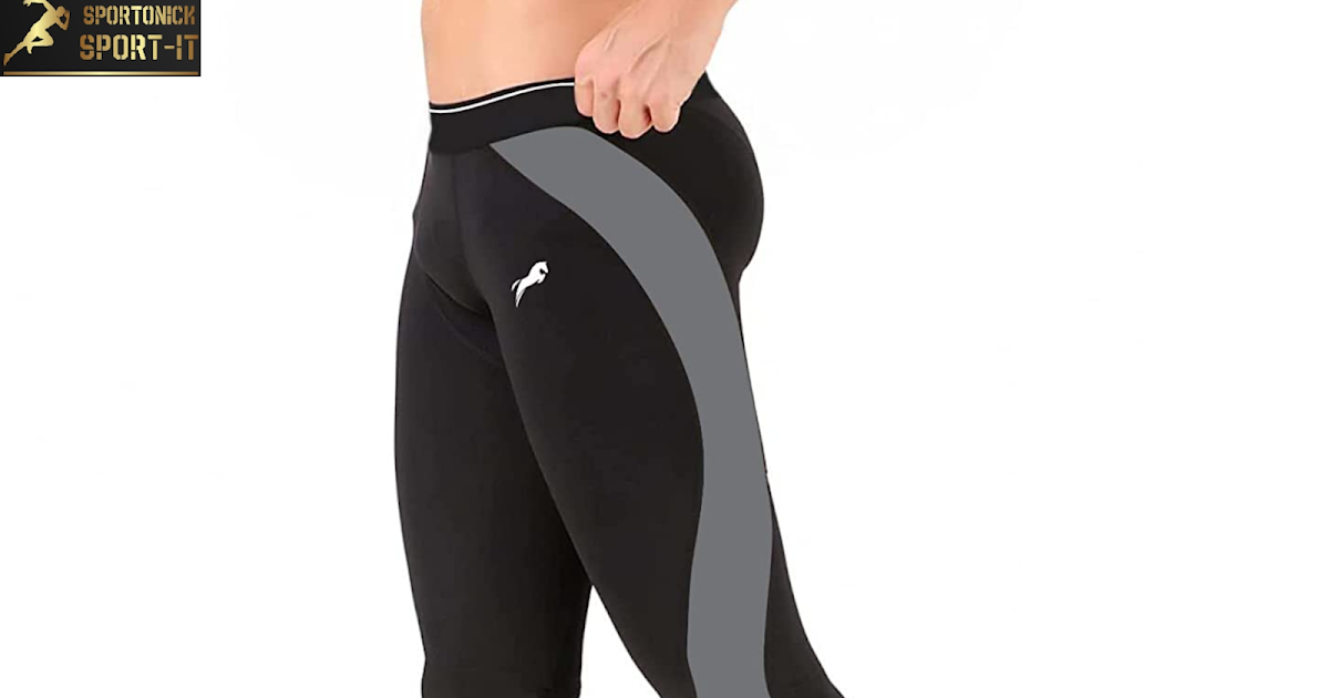 Buy JUST RIDER Men's Running Full Length Athletic Tights