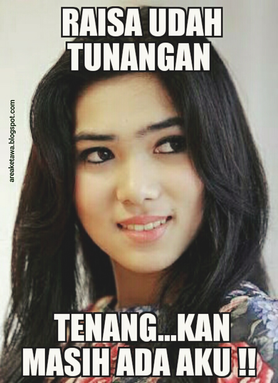 Gambar Meme Lucu Raisa DP BBM Lucu Untuk Hari Ini