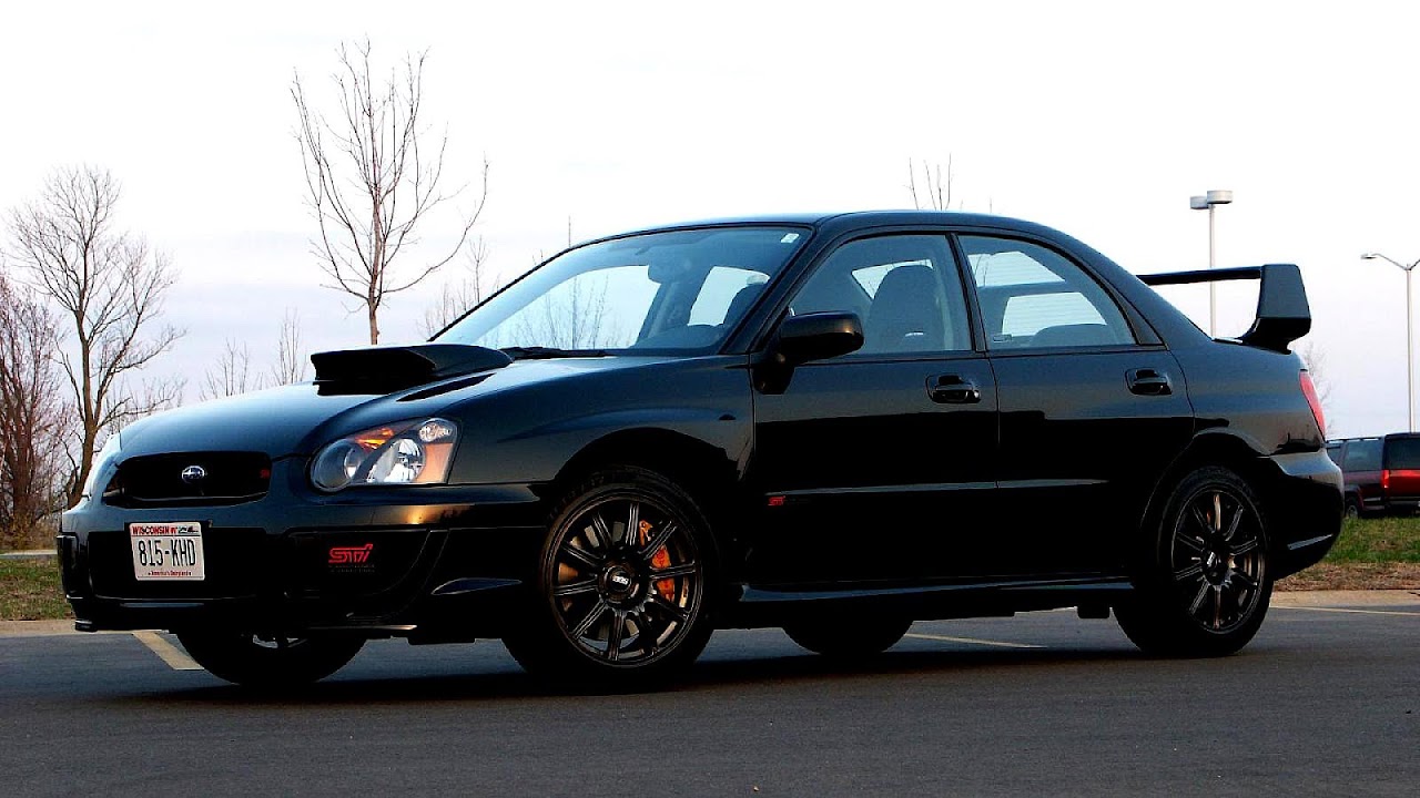 Subaru Impreza (second generation) Black