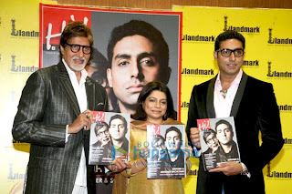 Big B and Abhishek Photo