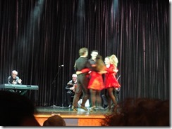 Irish Dancers on the ship