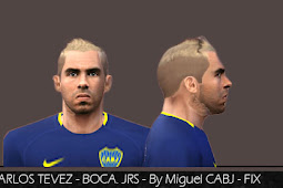 Pes 6 Carlos Tevez (Boca Juniors) Face 2018/2019