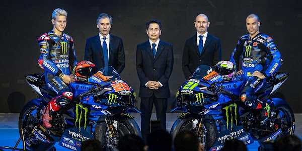 Monster Energy Yamaha MotoGP Launches New Yamaha Yzr-M1 2023 Livery