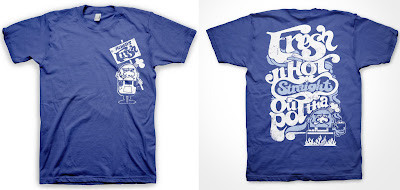 The Nitty Gritty Series by Grits - Fresh-N-Hot T-Shirt Front & Back