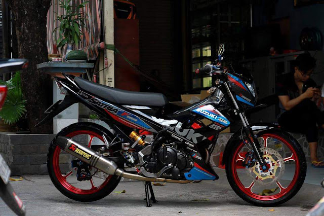 Modifikasi Suzuki Satria Fu Sport Minimalis Thailand