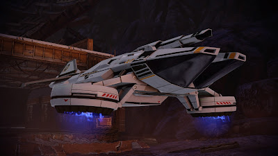 Shepard takes control of the Hammerhead, initiating a series of generic vehicle missions.