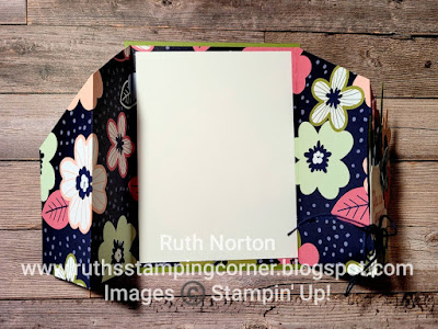 stampin up, in bloom, paper blooms