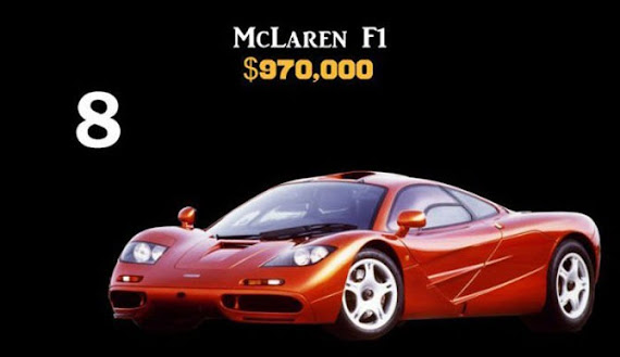 McLaren F1 $970,000