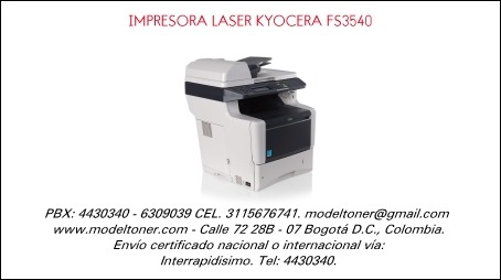 IMPRESORA LASER KYOCERA FS3540