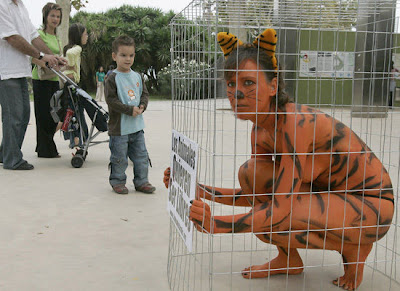 Woman Body Painting Animal  