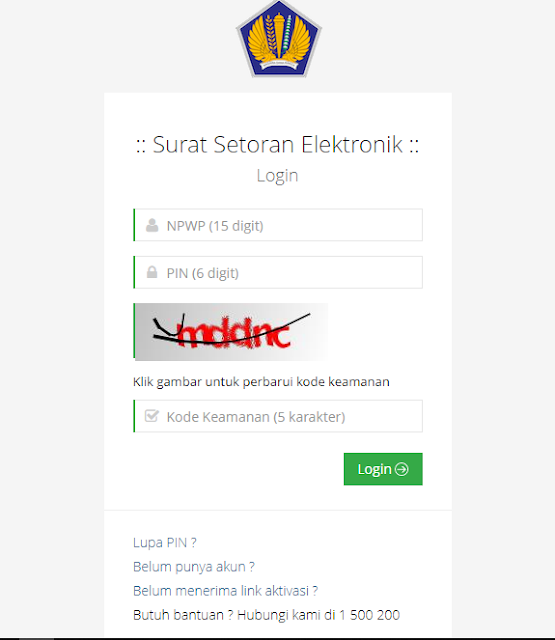 Cara Login SSE Pajak Versi 3 (SSE3)