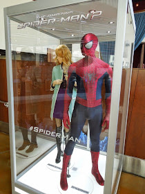 Amazing Spider-man 2 film costume exhibit