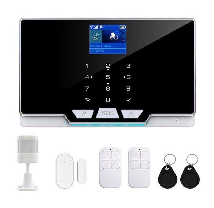 GSM+WiFi Motion Sensor Home and Shop Security Alarm