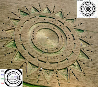 DESCIFRAN MENSAJE EN CROP CIRCLE DE ITALIA