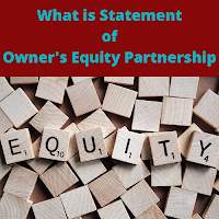 Statement of Owner's Equity Partnership