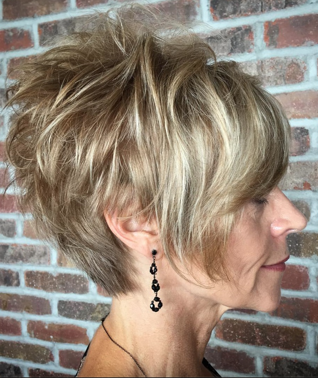 hairstyle for women over 60