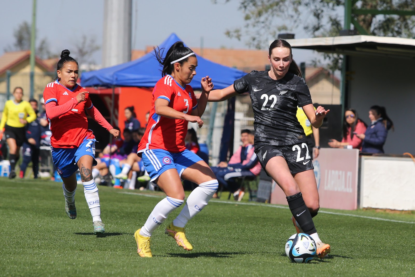 Chile y Aotearoa Nueva Zelanda en partido amistoso femenino, 26 de septiembre de 2023