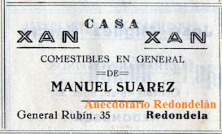 Xan Xan. Anuncio, 1954