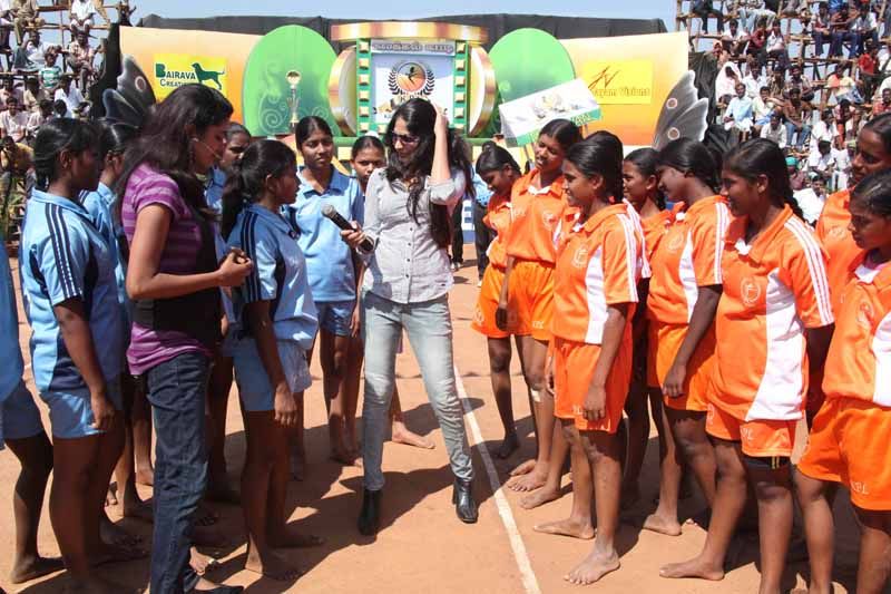 Vijayalakshmi at Womens Kabaddi Match Stills hot images
