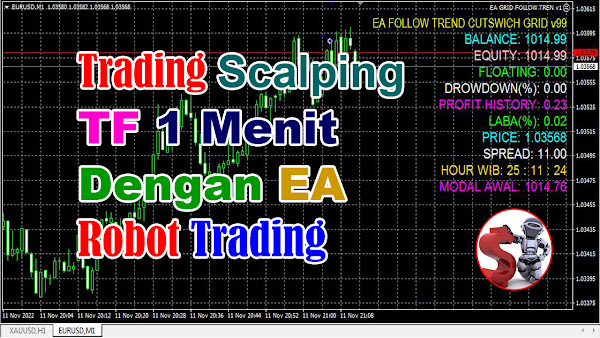 Petunjuk Trading Scalping M1 Pakai EA