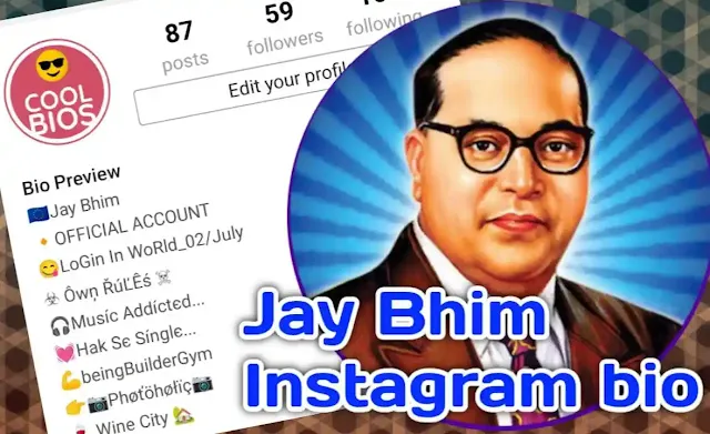 jay bhim instagram bio