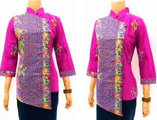 15 Contoh Model Baju Seragam Batik Pegawai Bank  Trend 2022