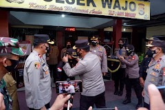  Tegas ke Pelanggar Prokes, Polri Ganjar Satpam BRI di Makassar Penghargaan