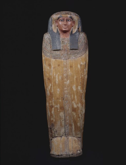a lovely nested set of coffins belonged to a woman named Iawttayesheret