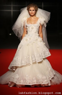  Lebanese  Fashion Wedding  Gowns  by Lebanese  Designers 