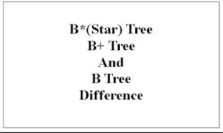 b-star and binary tree