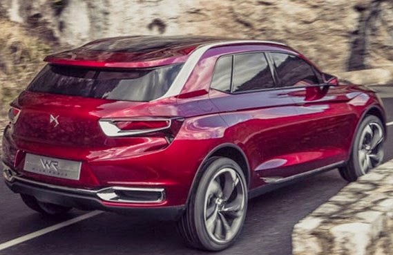 2015 Citroen DS X7 Rear View