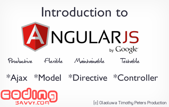 5 Minutes headstart on How to use AngularJs for web Design