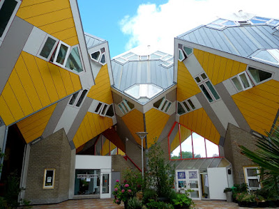 Rotterdam (The Netherlands) Cube Houses (Architect: Piet Blom)