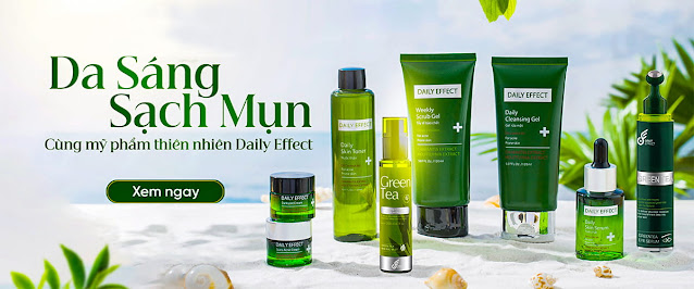 Giới Thiệu Daily Effect Dược Mỹ Phẩm Trị Mụn Thâm Đến Từ Thiên Nhiên