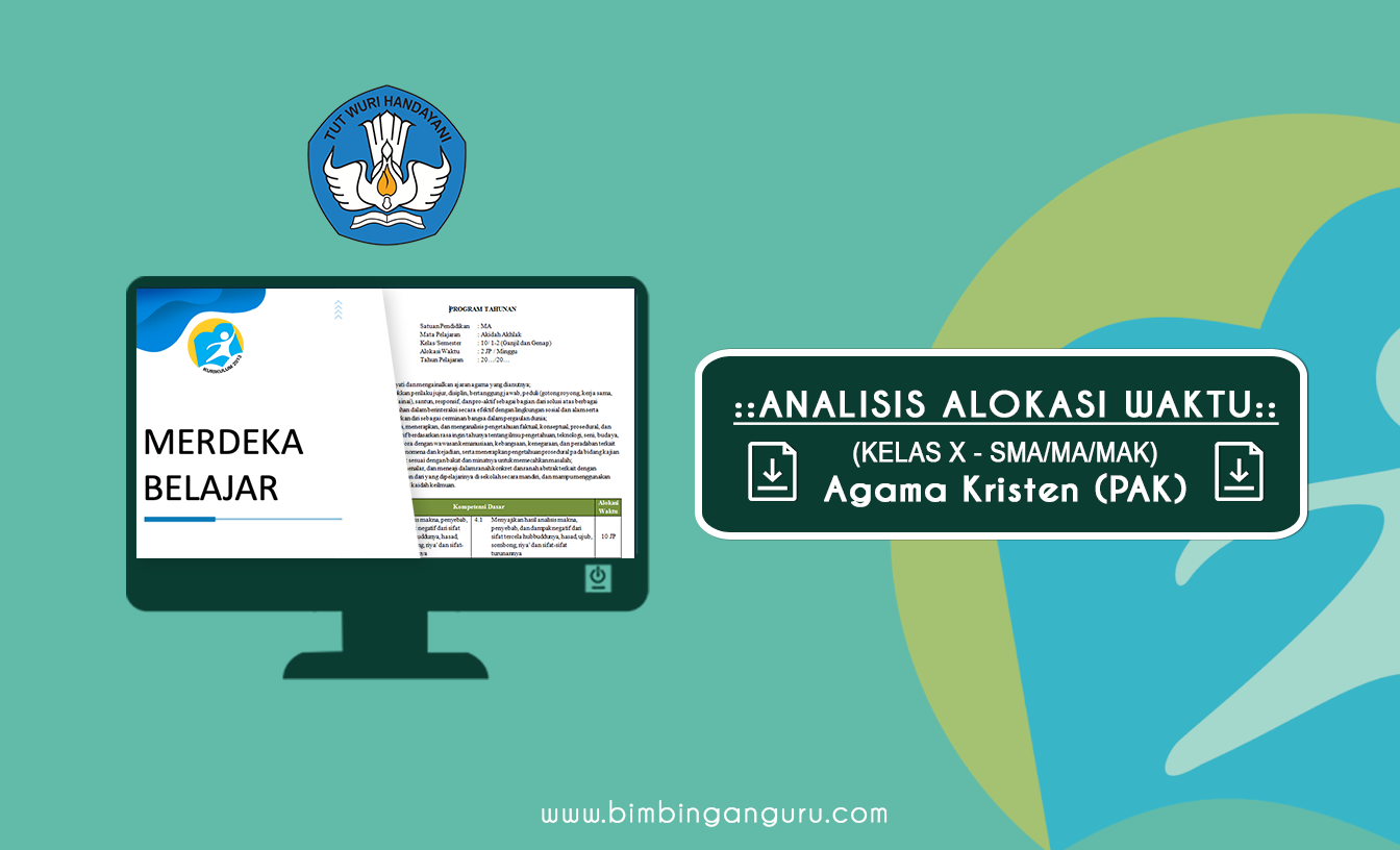 Analisis Alokasi Waktu Agama Kristen Kelas X K13 Revisi, Edisi 2022/2023