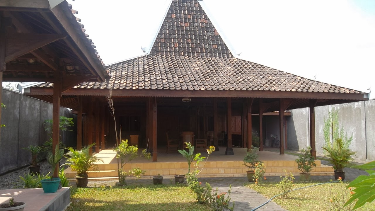 Rumah adat jogjakarta: Gambar Rumah Adat Yogyakarta - Joglo