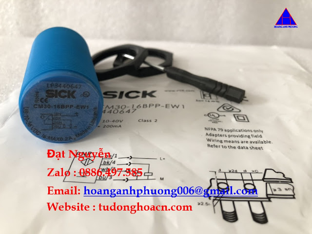 Sick CM30-16BPP-EW1 bộ cảm biến