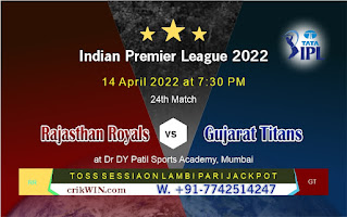 IPL 2022 GT vs RR 24th Match Prediction Who will win Today Astrology
