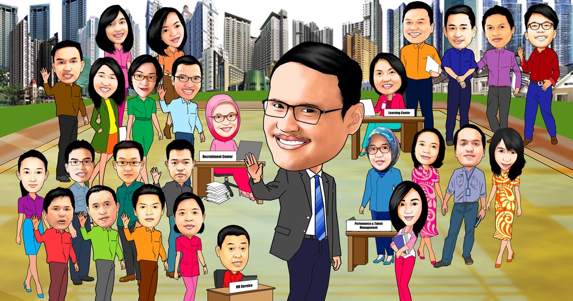 PESAN KARIKATUR MURAH: Karikatur Perpisahan Teman 