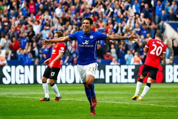 Hasil Pertandingan : Manchester United 3 - 1 Leicester City