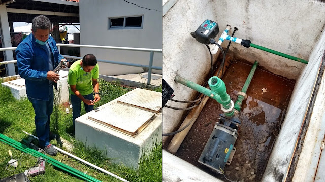 Instala SOAPAMA tuberías de agua potable en el Mercado de Santa Rita