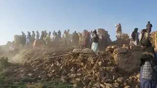 Earthquake in Afghanistan