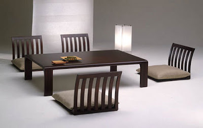 Decorative Japanese-style dining room furniture 2