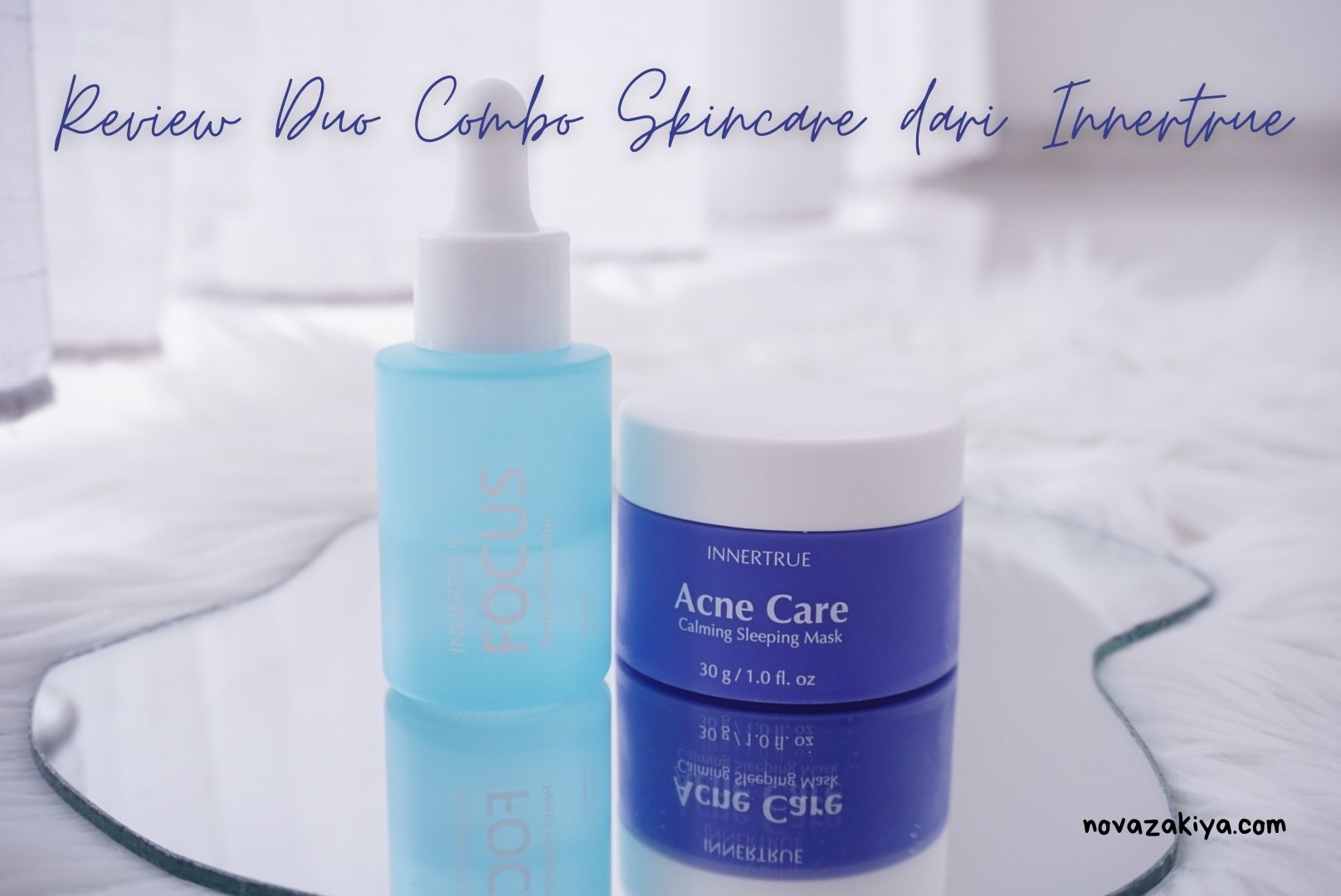 Review Innertrue Focus Penta Hyaluronic Peptide Ampoule & Acne Care Sleeping Mask