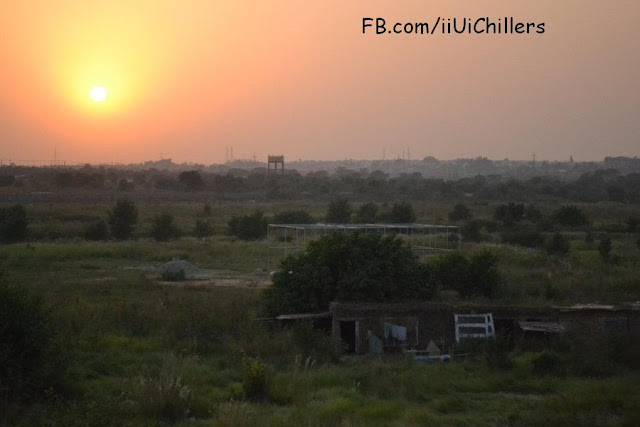 beautiful evening sunset view at iiui