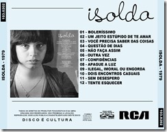 Isolda - 1979 - Capa Trazeira