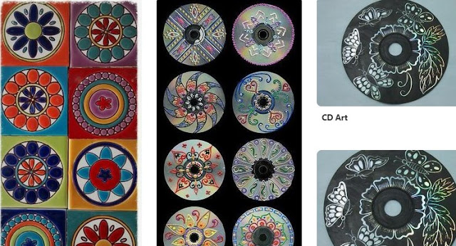 15 Ide Dekorasi Rumah Cantik dari Kepingan CD Bekas