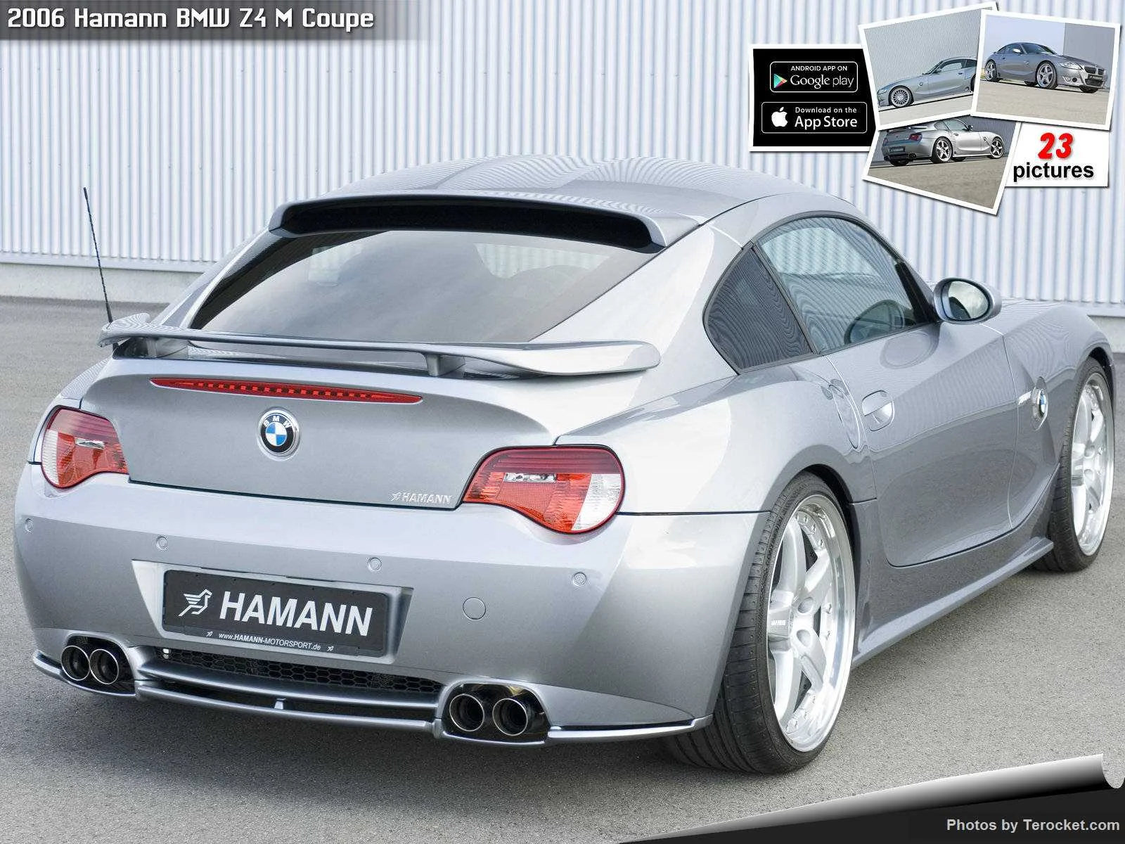 Hình ảnh xe ô tô Hamann BMW Z4 M Coupe 2006 & nội ngoại thất